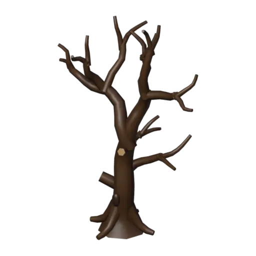Arbre mort, modèle 3D