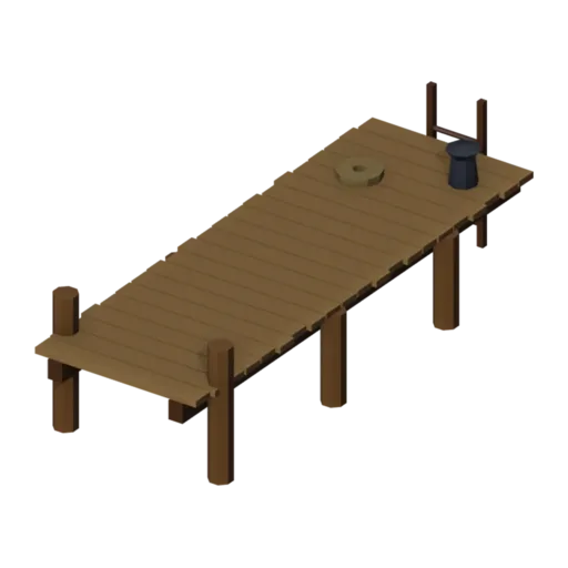 Jetty, 3D model