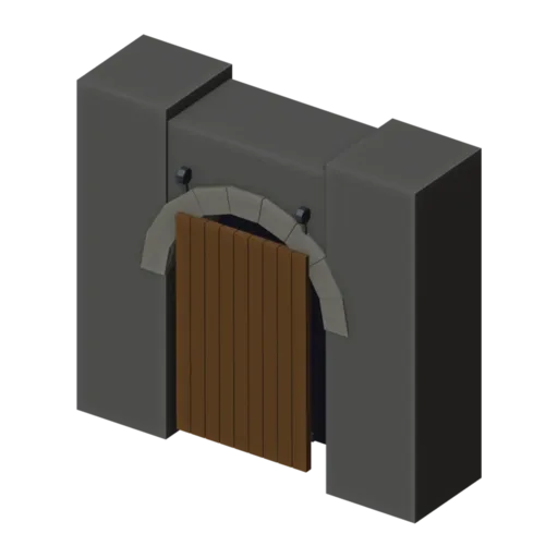 Drawbridge, 3D model