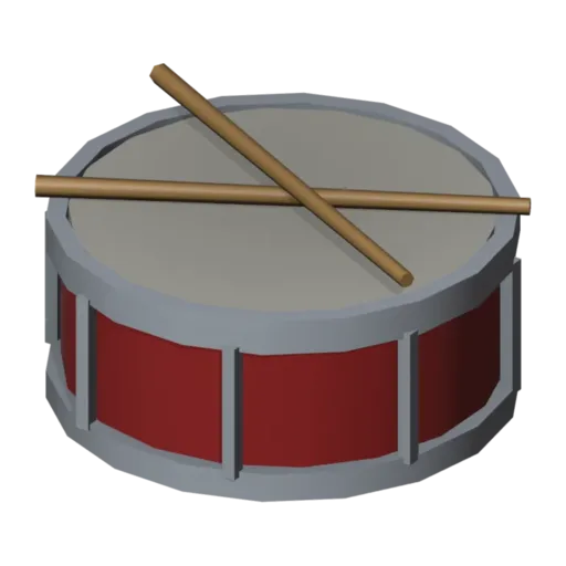 Drum, 3D model