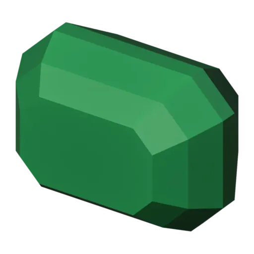Emerald, 3D model