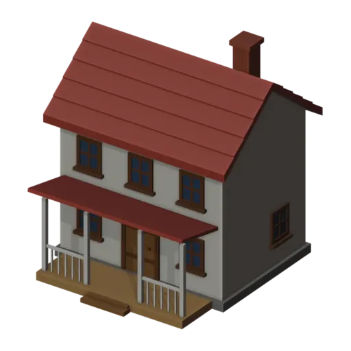 Farmhouse, 3D model