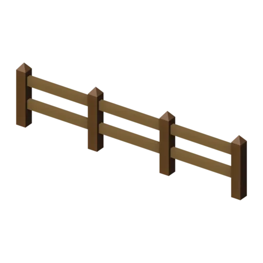 Fence, 3D model