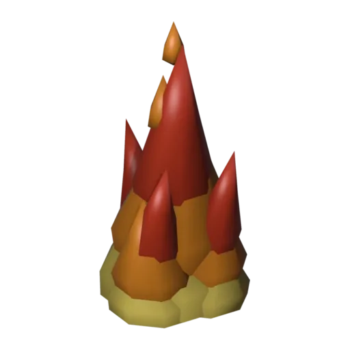 Fire, 3D model
