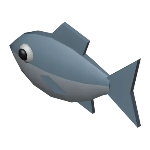 Fisch, 3D-Modell