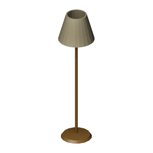 Торшер: 3D-модель
