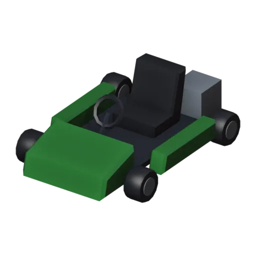 Kart, 3D model