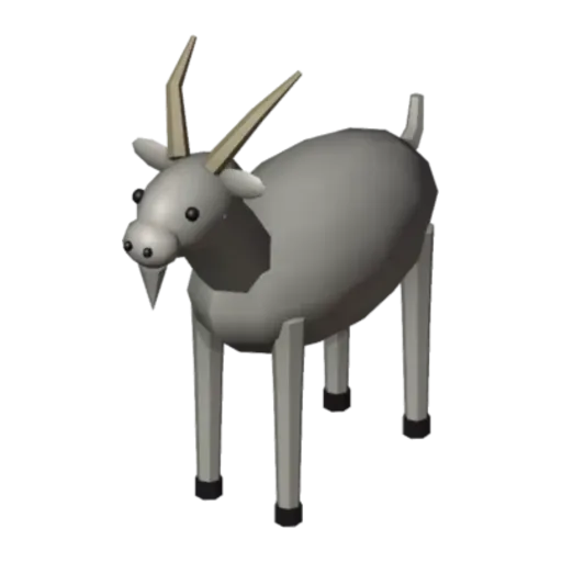 Goat, 3D model