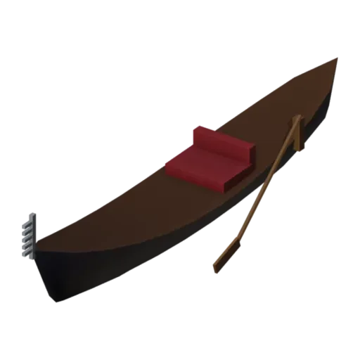 Gondola, 3D model