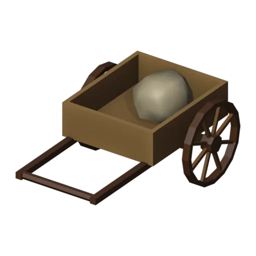 Handcart, 3D model