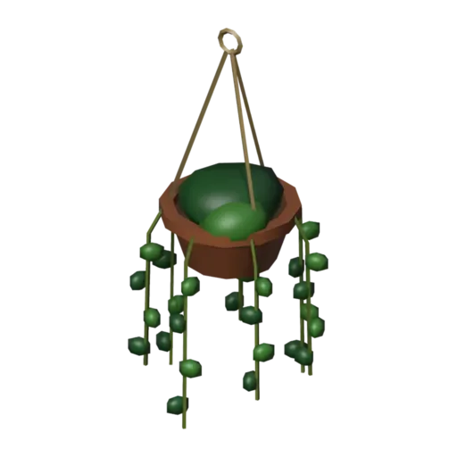Hanging plant, 3D model