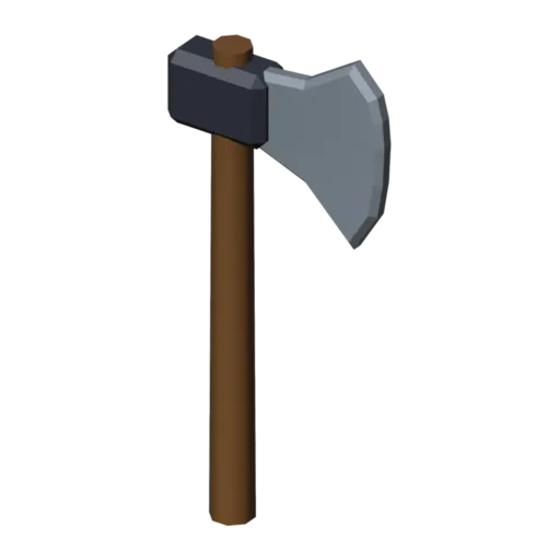Hatchet, 3D model