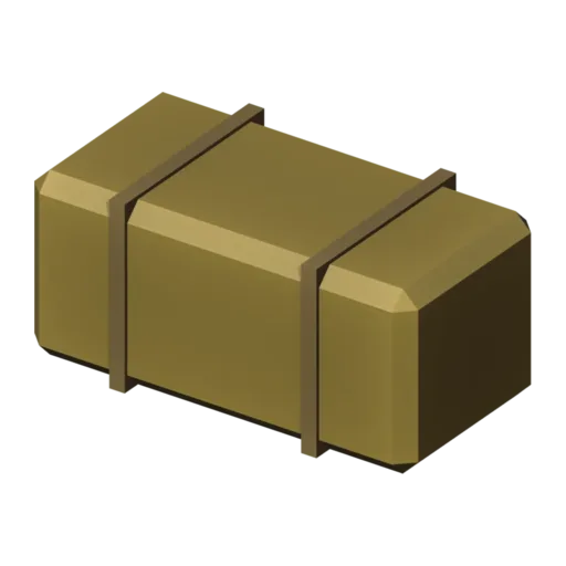 Hay bale, 3D model