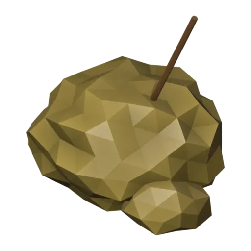 Hay pile, 3D model