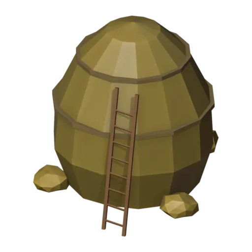 Haystack, 3D model