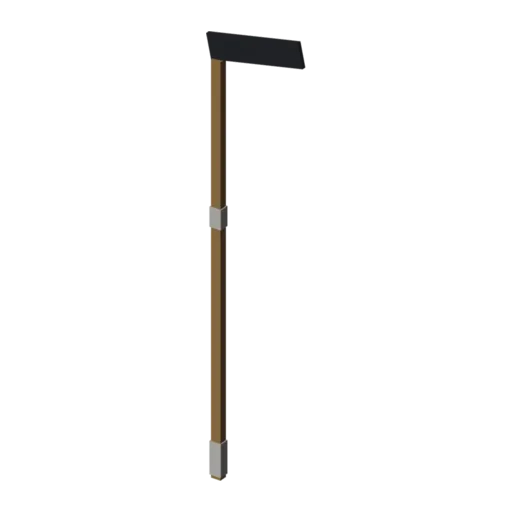 Hockey stick, 3D model