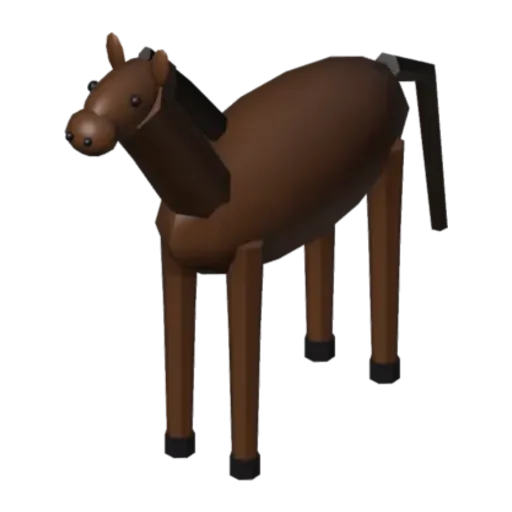 Horse, 3D model