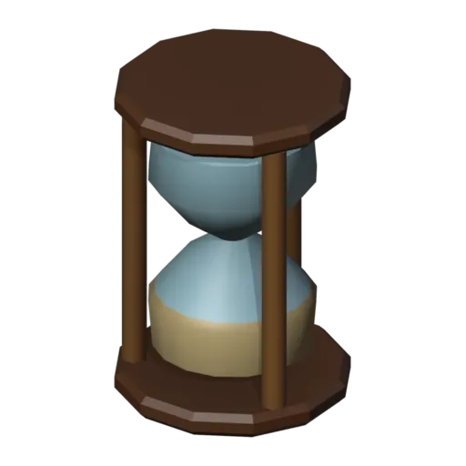 Sanduhr, 3D-Modell