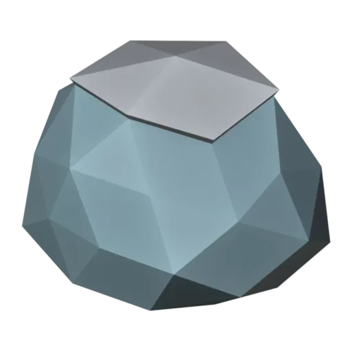 Ice block, 3D model