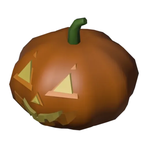 Jack-o'-lantern, 3D model