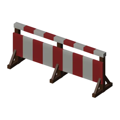 Tilt barrier, 3D model