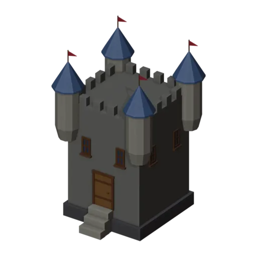 Keep, 3D model