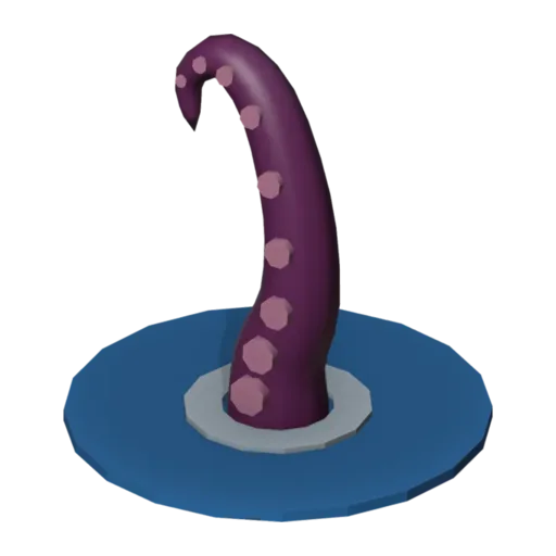 Kraken tentacle, 3D model