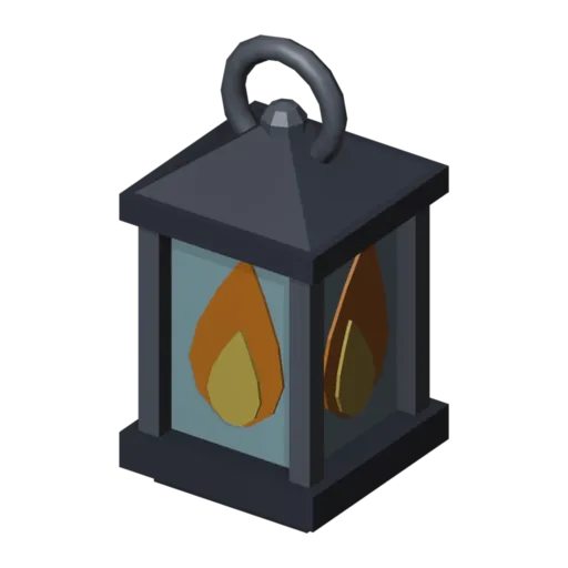 Lantern, 3D model