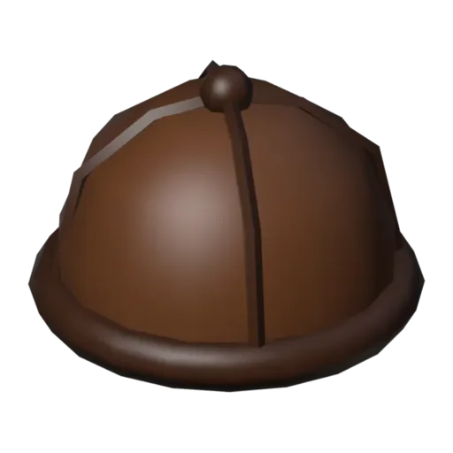 Leather cap, 3D model
