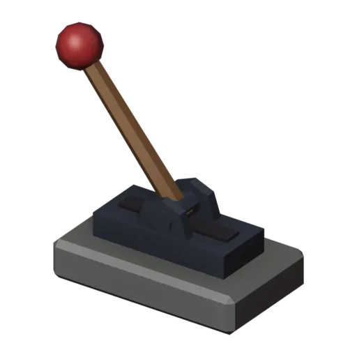 Lever, 3D model