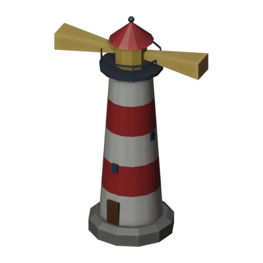 Lighthouse, 3D model