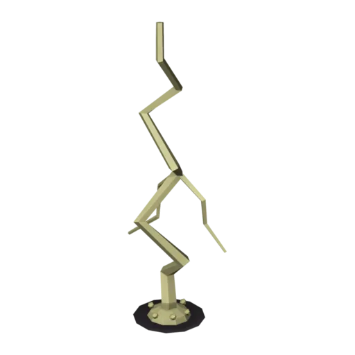Lightning bolt, 3D model
