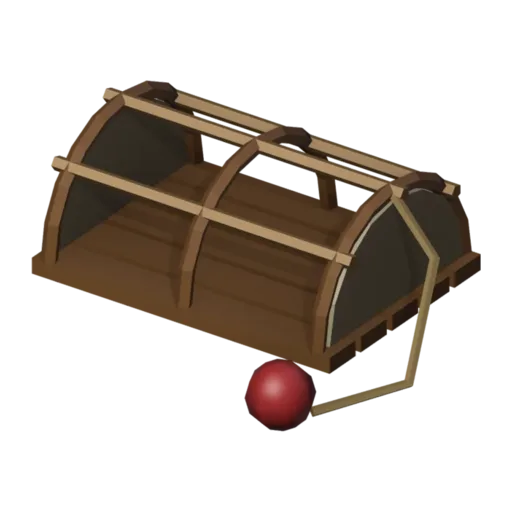 Lobster pot, 3D model