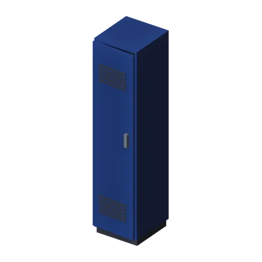 Locker, 3D model