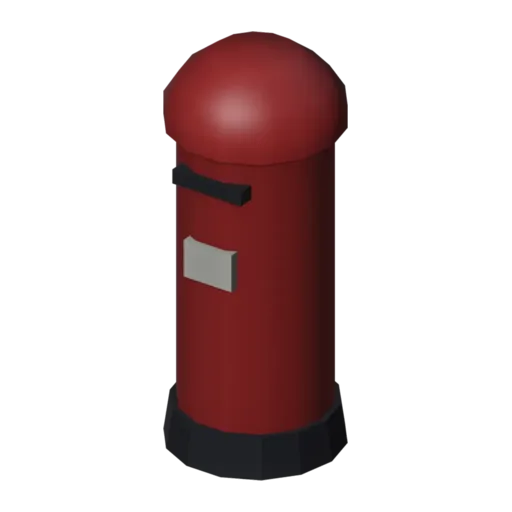 Mailbox, 3D model