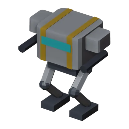 Mécha, modèle 3D