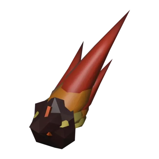 Meteor, 3D model