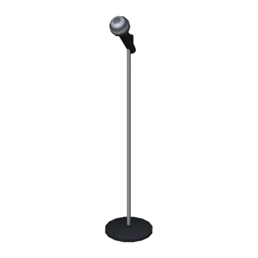 Microphone, 3D model