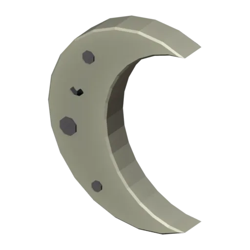 Moon, 3D model