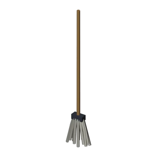 Mop, 3D model