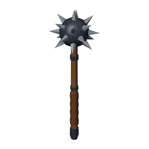 Morning star, 3D model