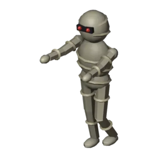 Mummy, 3D model