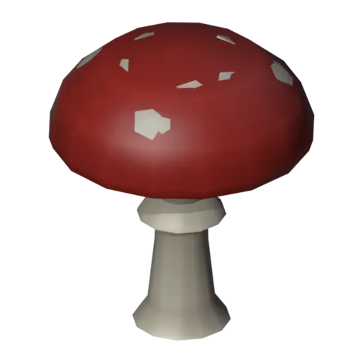 거대 버섯, 3D 모델