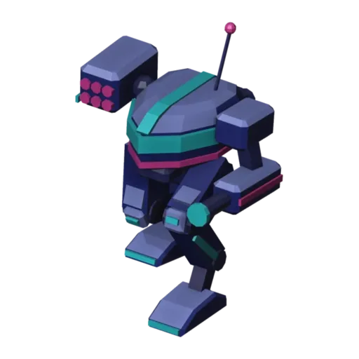네온 메카, 3D 모델