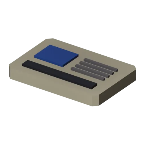 Newspaper, 3D model