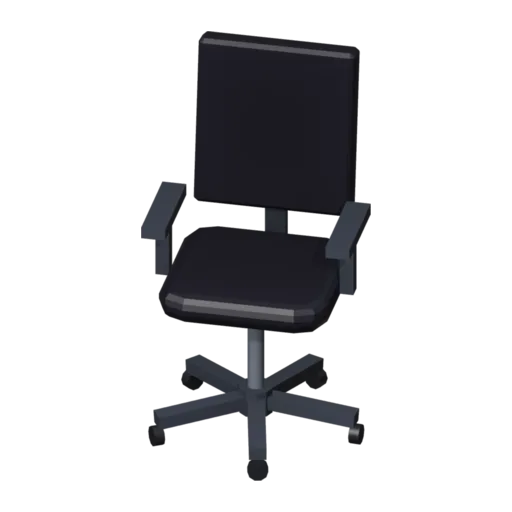 Office chair, 3D model
