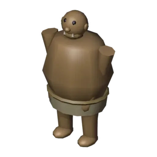 Ogre, 3D model