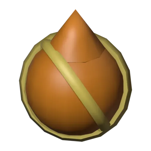 Fire orb, 3D model