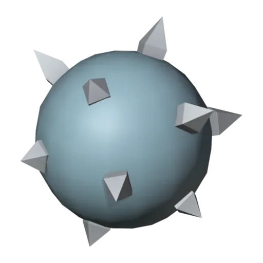 Ice orb, 3D model