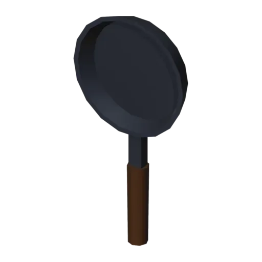 Frying pan, 3D model